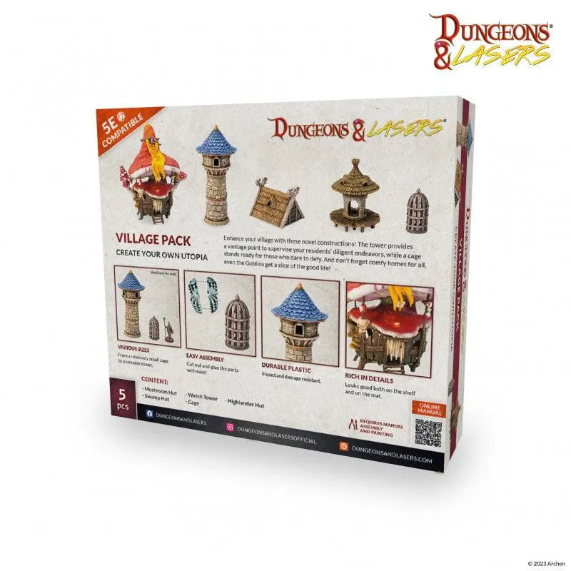 
                  
                    Dungeons & Lasers - Village Pack - ZZGames.dk
                  
                