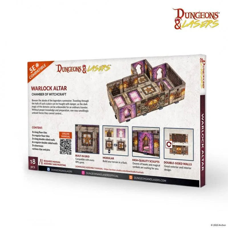 Dungeons & Lasers - Warlock Altar - ZZGames.dk
