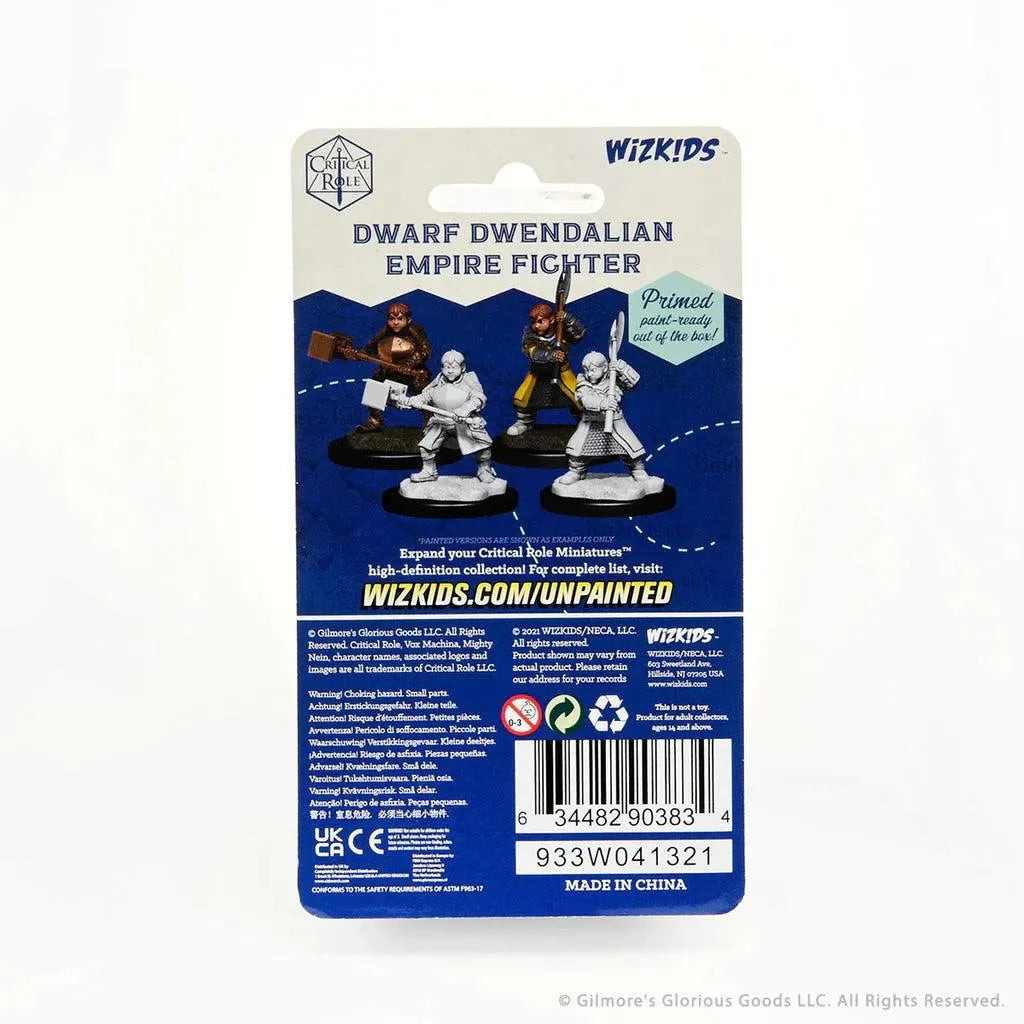 Dwarf Dwendalian Empire Fighter Female - ZZGames.dk