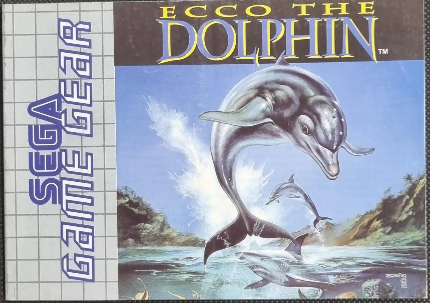 Ecco The Dolphin manual - ZZGames.dk