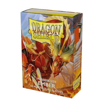 Japanese size Dual Matte Sleeves - Ember 'Alaria - ZZGames.dk