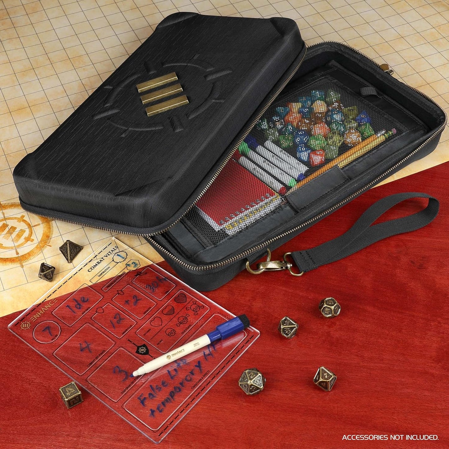 
                  
                    Tabletop RPGs Community Dice Organizer Case & XL Rolling Tray
                  
                
