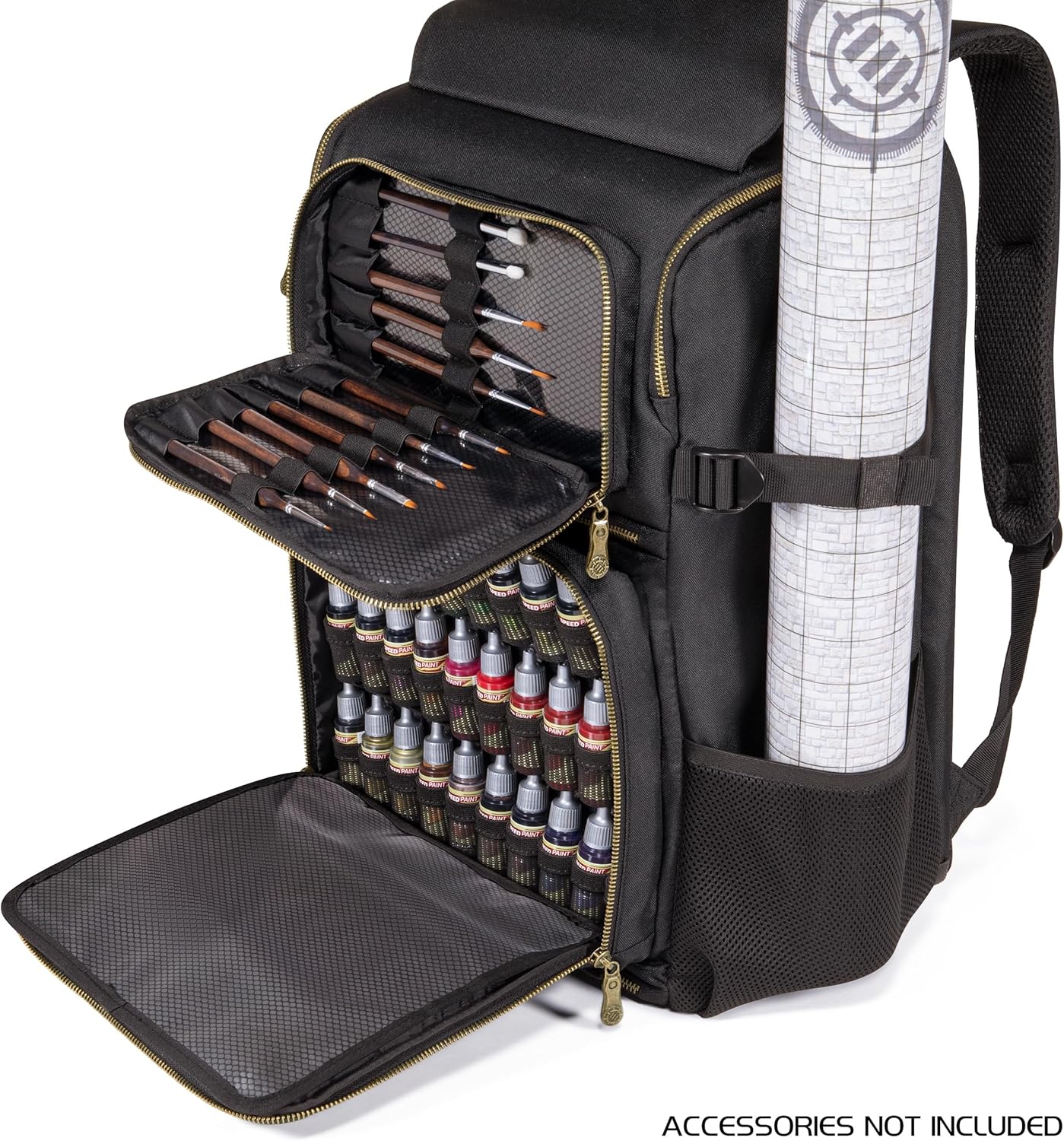 
                  
                    Miniature Painting Storage Backpack - Case for Minis, Paint, and Brushes
                  
                