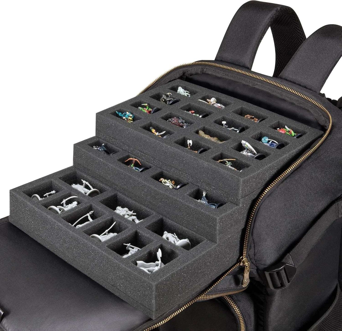 
                  
                    Miniature Painting Storage Backpack - Case for Minis, Paint, and Brushes
                  
                
