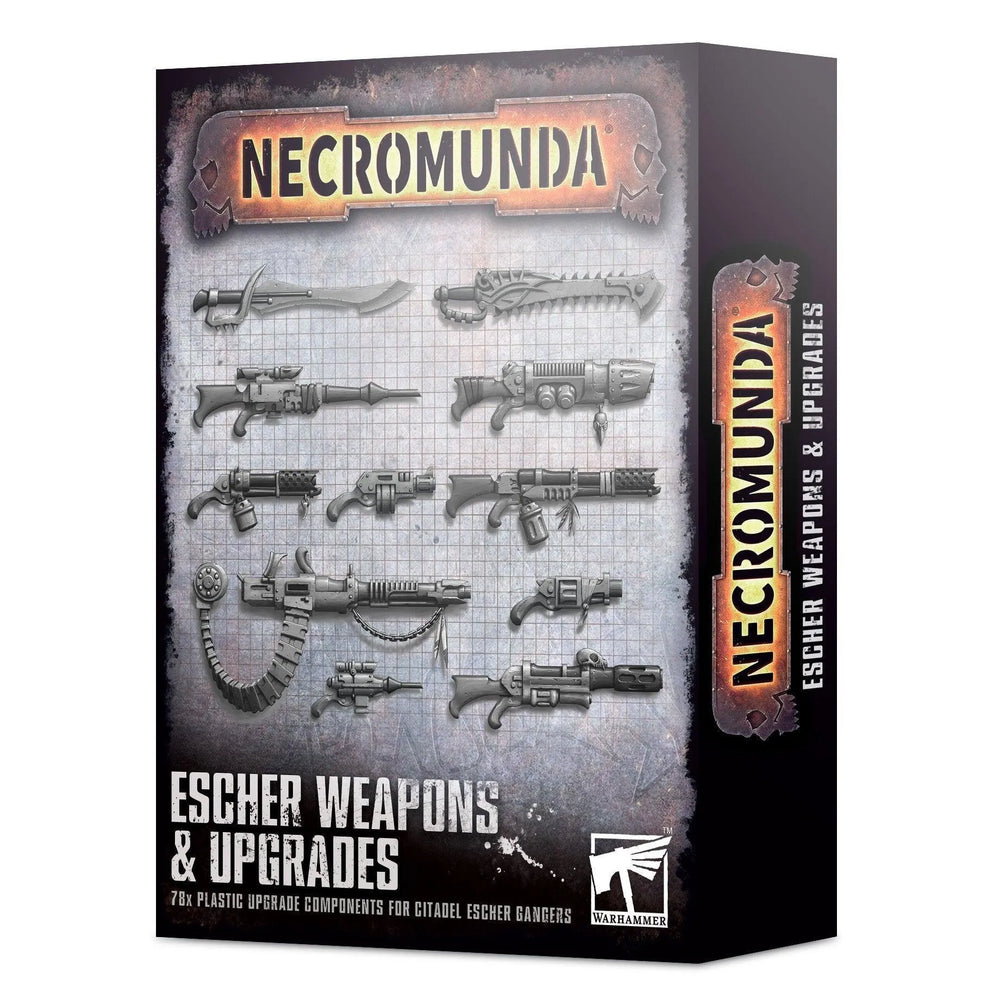 ESCHER WEAPONS & UPGRADES - ZZGames.dk