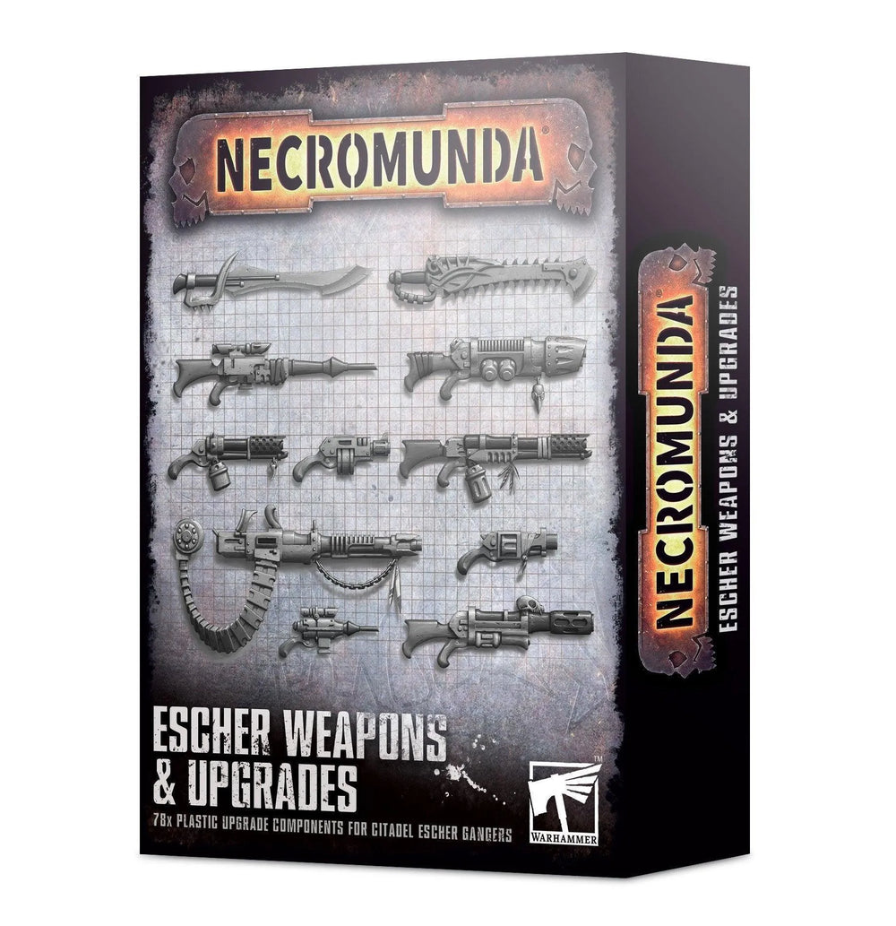 ESCHER WEAPONS & UPGRADES - ZZGames.dk