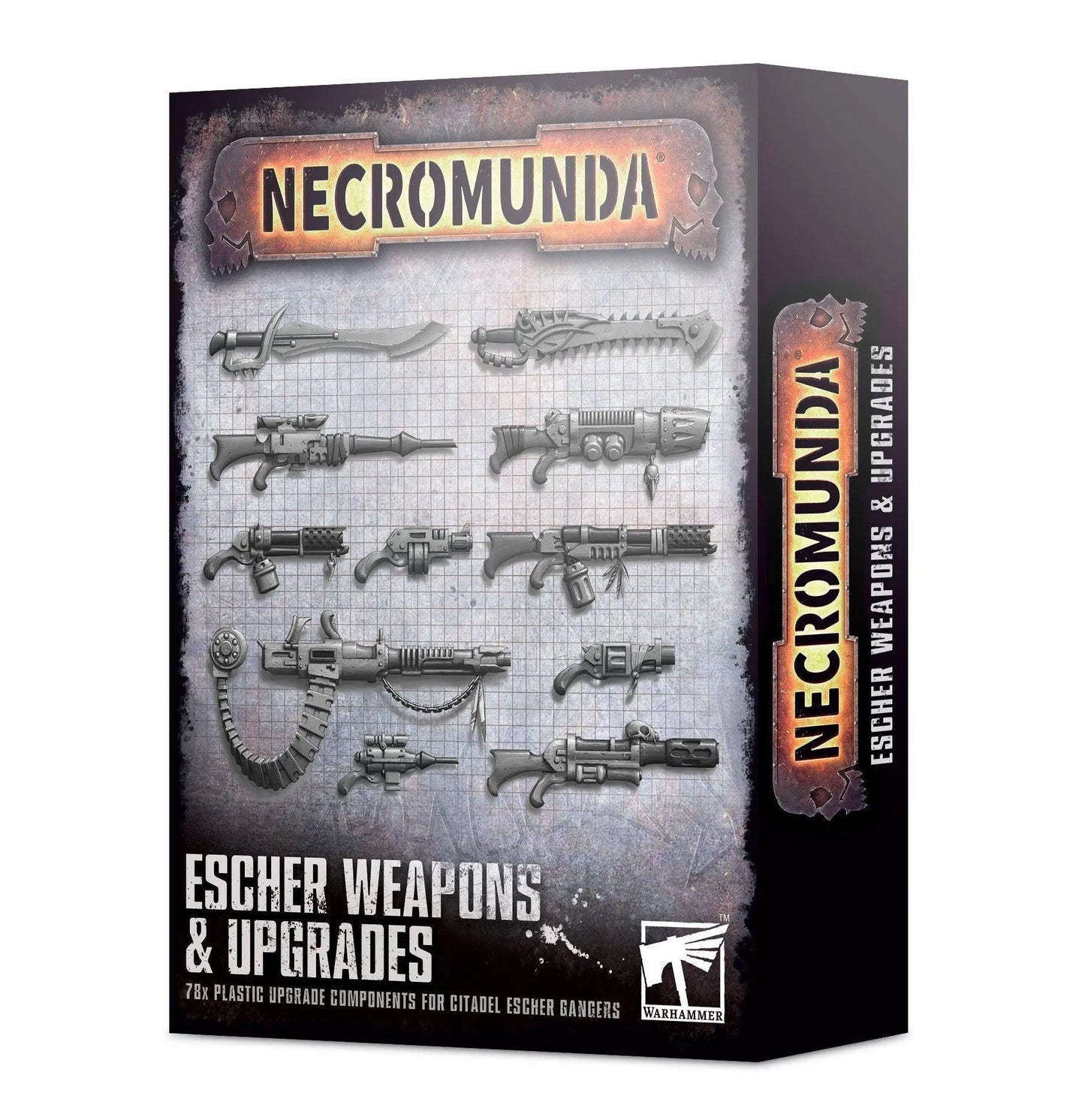 ESCHER WEAPONS & UPGRADES - ZZGames.dk