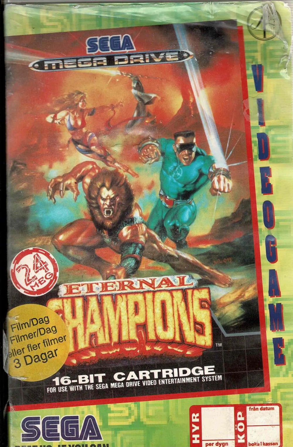Eternal Champions Udlejningsæske (slidt æske) - ZZGames.dk