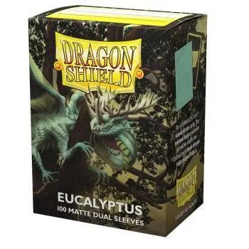 Dragon Shield Dual Matte Sleeves - Eucalyptus 'Lehel' (63x88mm) - ZZGames.dk