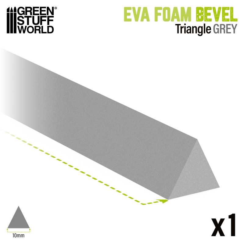 EVA foam bevels - Triangle 10 mm