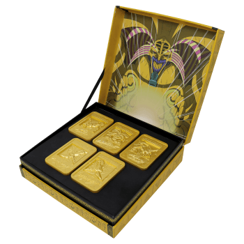 Exodia the Forbidden One 24k Gold Plated Ingot Set - ZZGames.dk