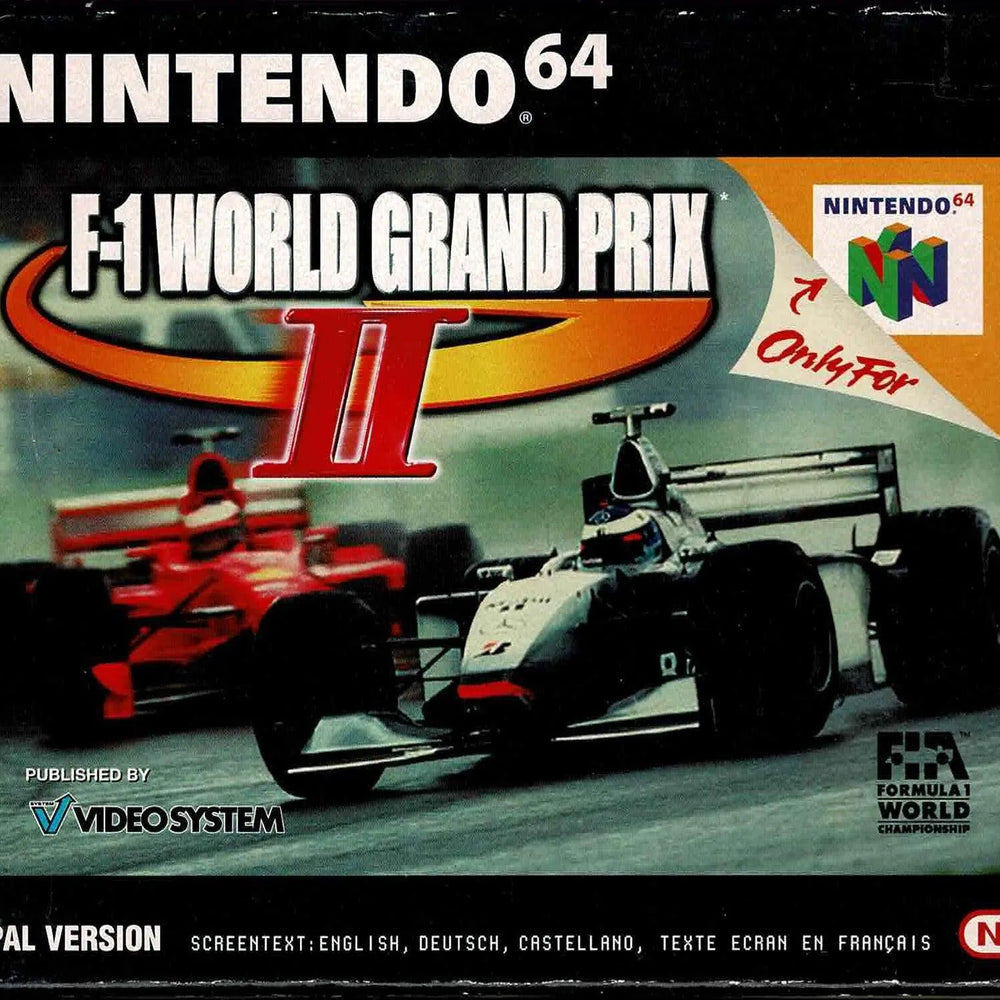 F-1 World Grand Prix II i æske - ZZGames.dk