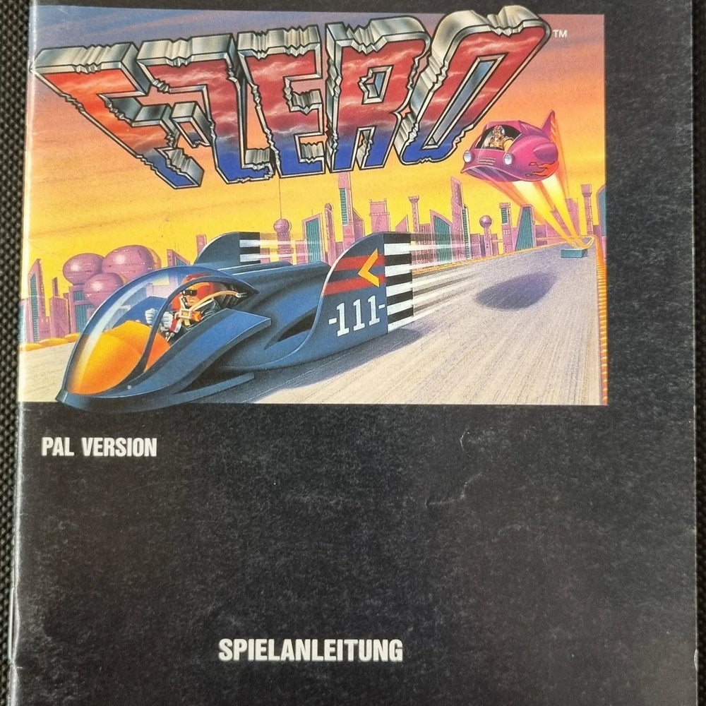 F-Zero manual (NOE) - ZZGames.dk