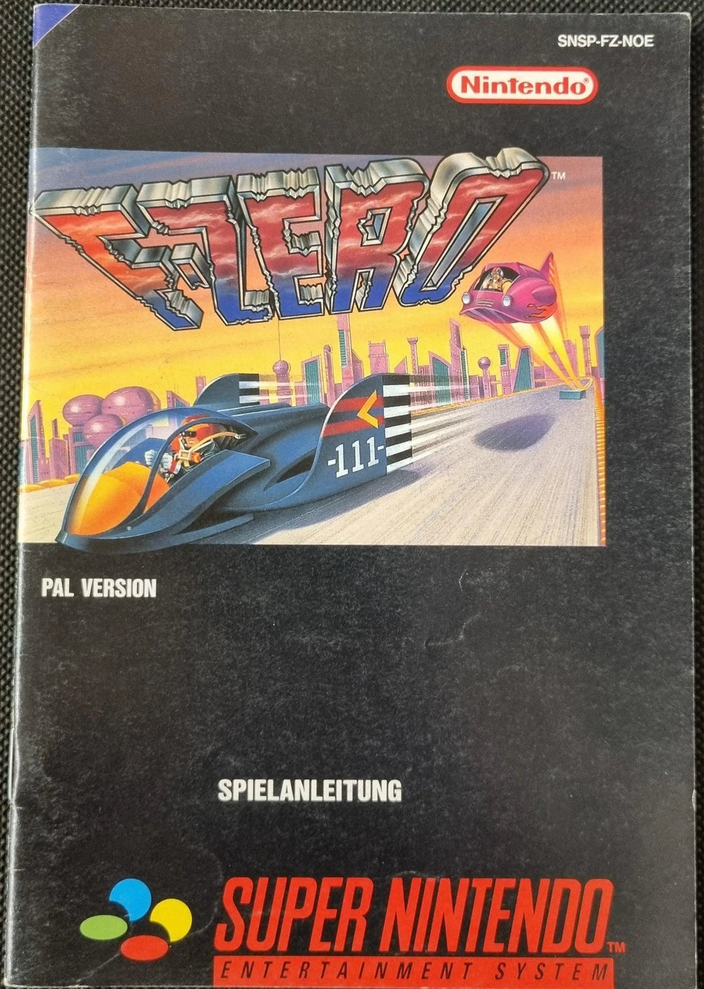 F-Zero manual (NOE) - ZZGames.dk