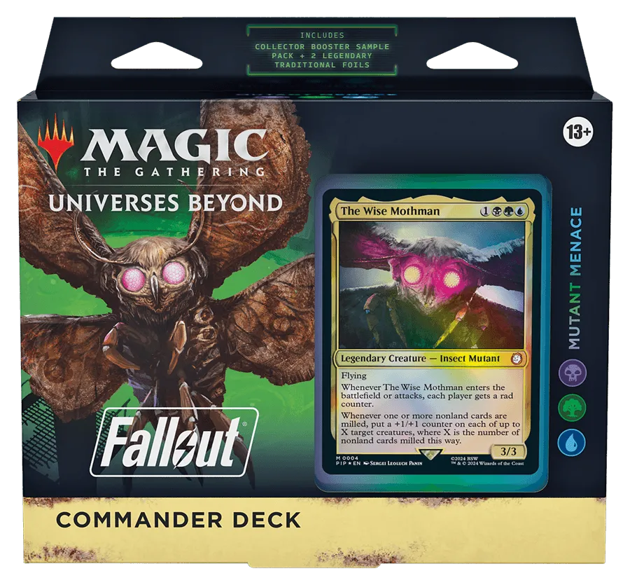 Fallout® Commander Deck: Mutant Menace - ZZGames.dk