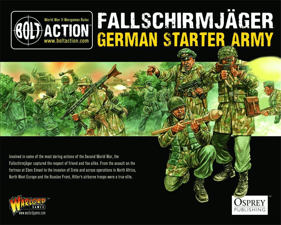 Fallschirmjager Starter Army - ZZGames.dk