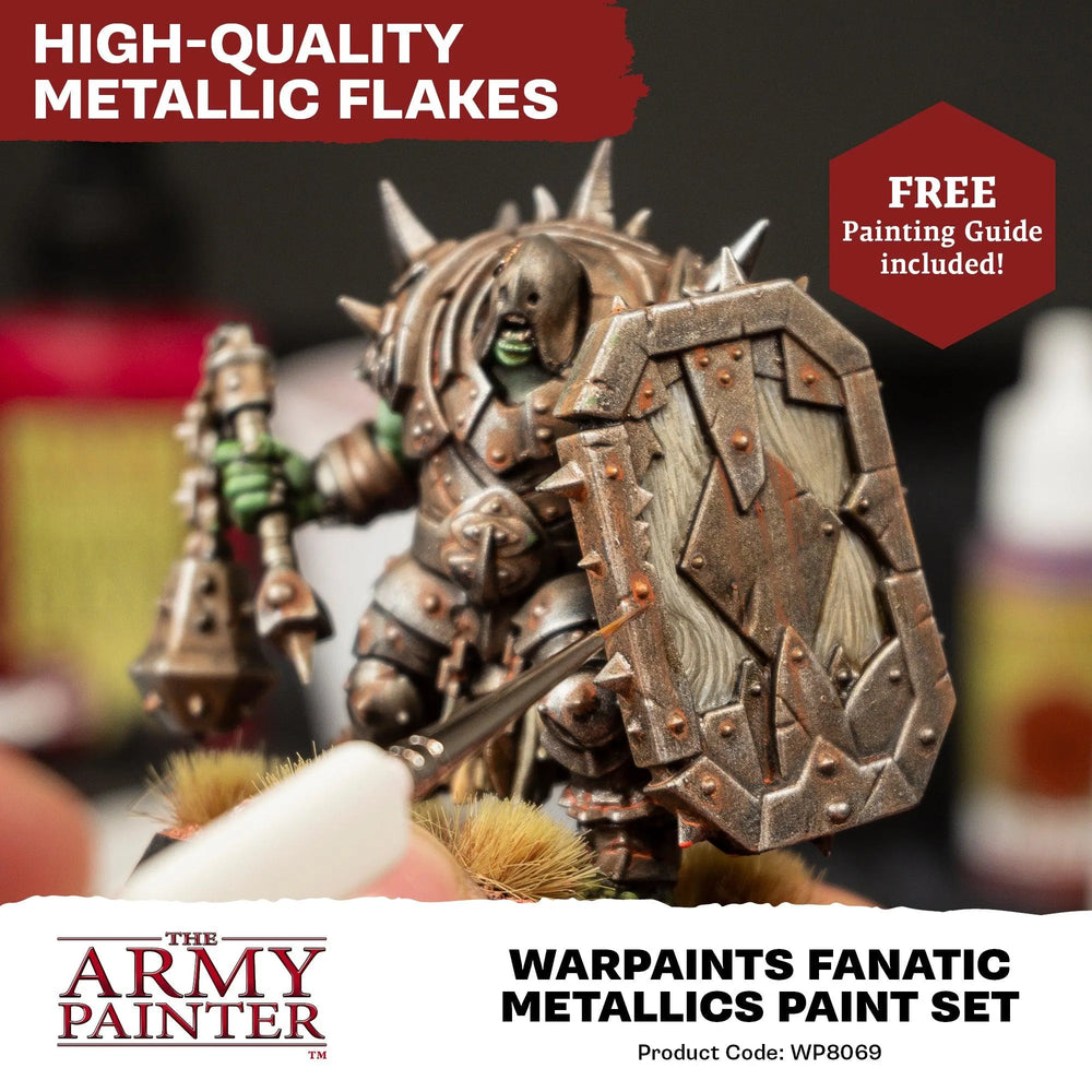 
                  
                    Fanatic Metallics Paint Set - ZZGames.dk
                  
                