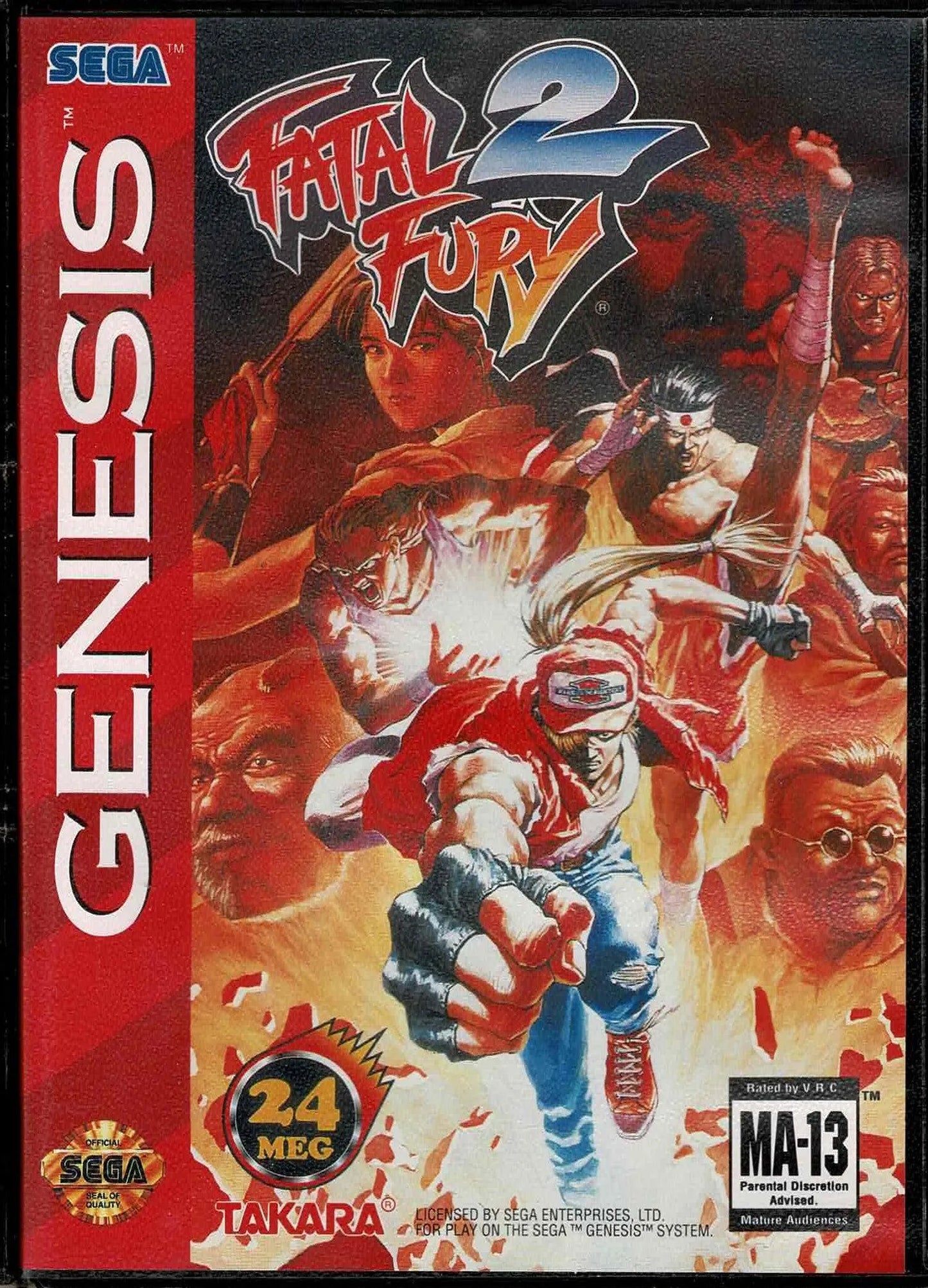 Fatal Fury 2 (Genesis) - ZZGames.dk