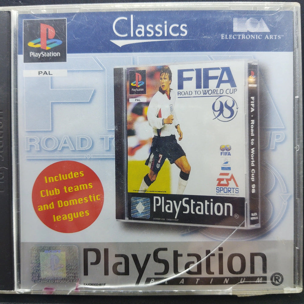 FIFA - Road to World Cup 98 (Platinum) (kosmetiske fejl) - ZZGames.dk