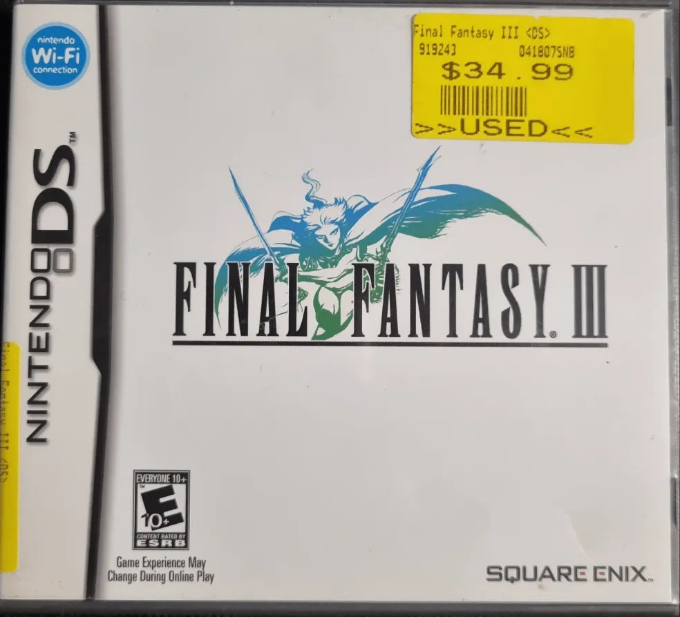 Final Fantasy III (NTSC) - ZZGames.dk