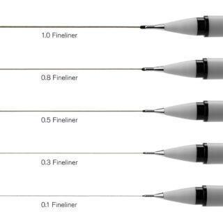 
                  
                    Fineliner Black Set x5 Assorted - ZZGames.dk
                  
                
