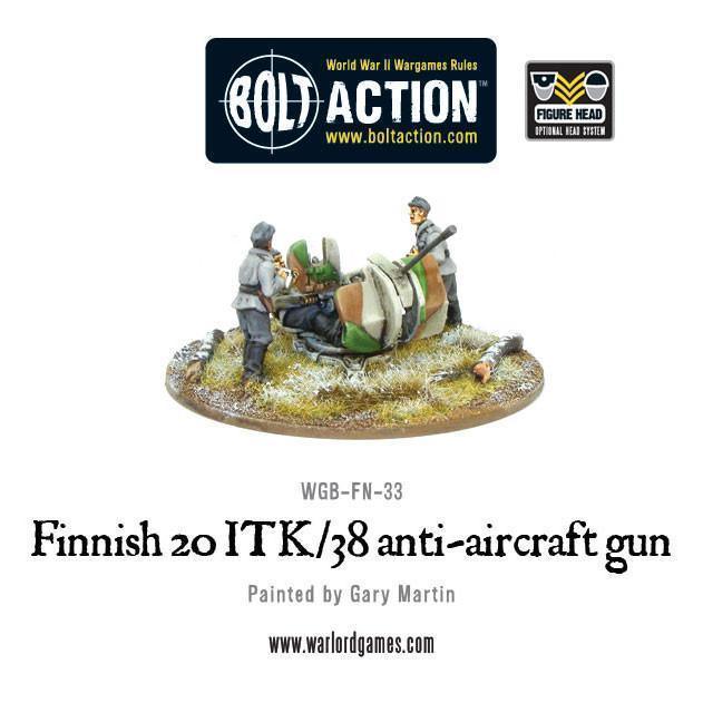 Finnish ITK/38 Anti-Aircraft Gun - ZZGames.dk