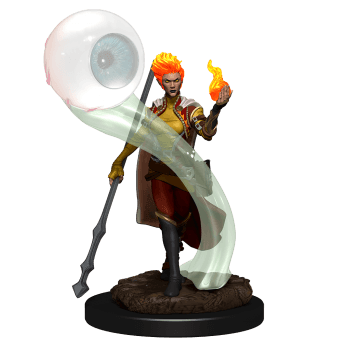 Premium Miniatures: Fire Genasi Wizard Female - ZZGames.dk