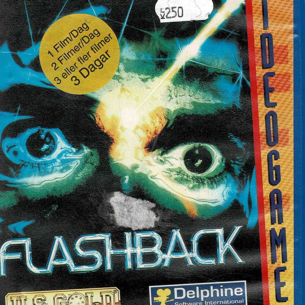 Flashback Udlejningsæske (u. manual) - ZZGames.dk