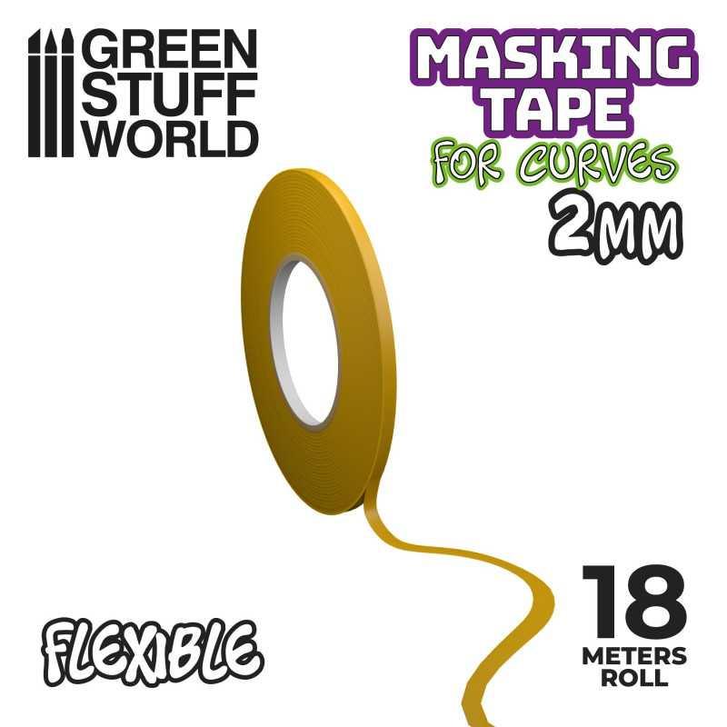 Flexible Masking Tape - 2mm - ZZGames.dk