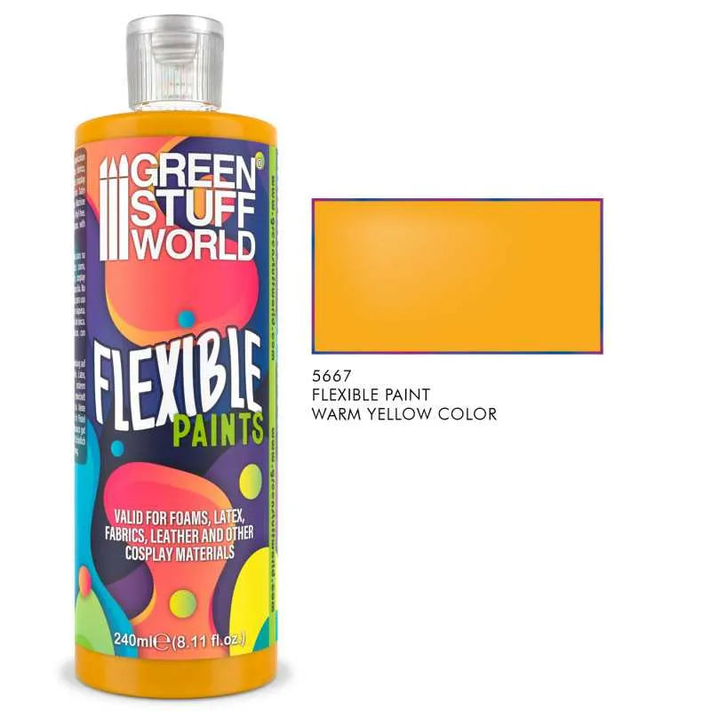 Flexible Paint Warm Yellow 240ml