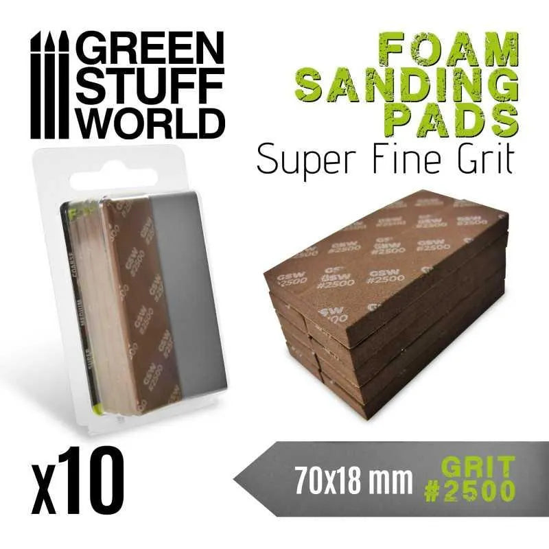 Foam Sanding Pads 2500 grit - ZZGames.dk