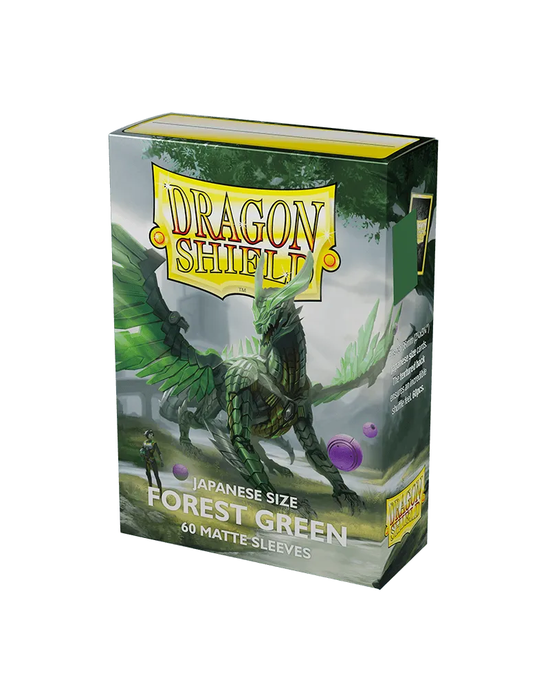 Forest Green Matte Japanese (59x86mm) - ZZGames.dk