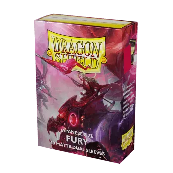 
                  
                    Japanese size Dual Matte Sleeves - Fury 'Alaria - ZZGames.dk
                  
                