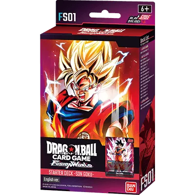 Fusion World Starter Deck Son Goku [FS01] - ZZGames.dk