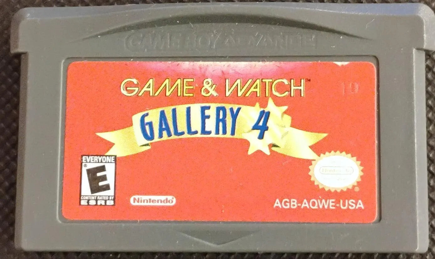 Game & Watch: Gallery 4 (USA) (Lidt solbleget label) - ZZGames.dk