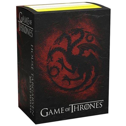 Game of Thrones House Targaryen Brushed Art Standard (63x88mm) - ZZGames.dk
