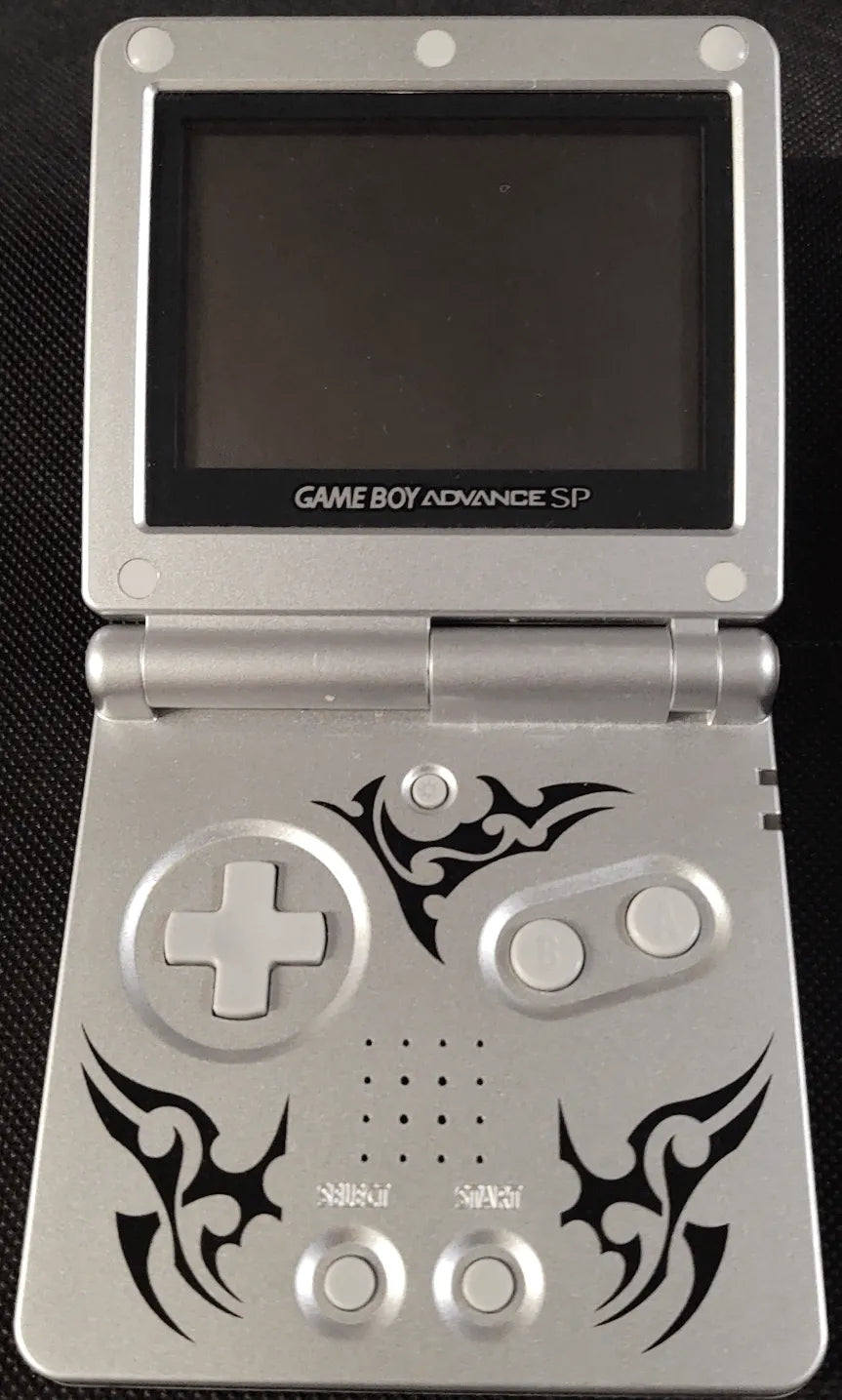 Gameboy Advance SP 001 konsol (Tribal) - ZZGames.dk