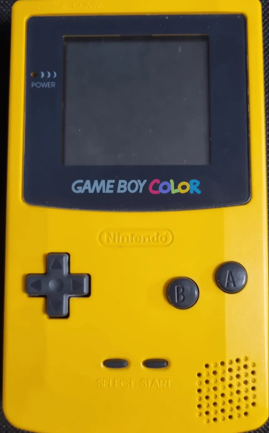 Gameboy Color konsol (gul) - ZZGames.dk