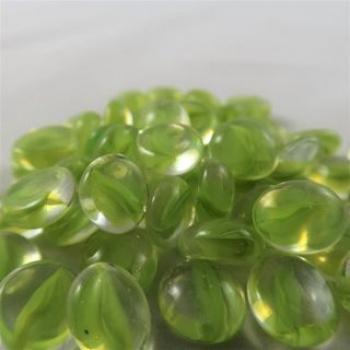 Gaming Glass Stones in Tube - Catseye Green (40) - ZZGames.dk