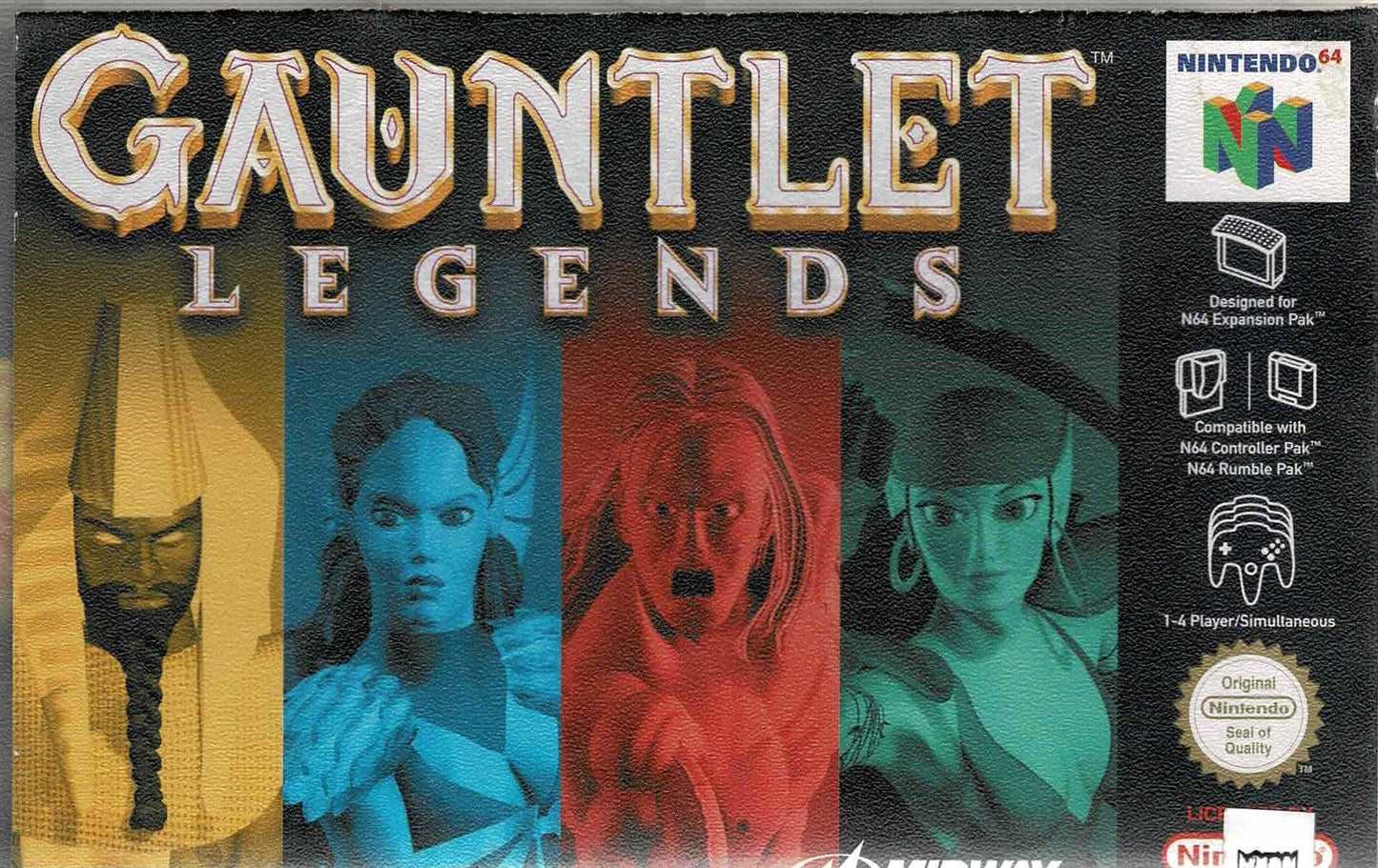 Gauntlet Legends (udlejningsæske) - ZZGames.dk