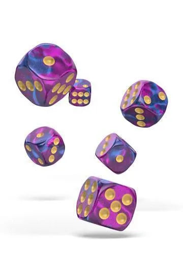 GEMIDICE: Amethyst 16mm (12 pcs) - ZZGames.dk