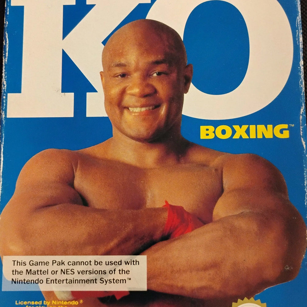 George Foreman's KO Boxing i æske (ESP) (U. manual) (Kosmetiske fejl) - ZZGames.dk