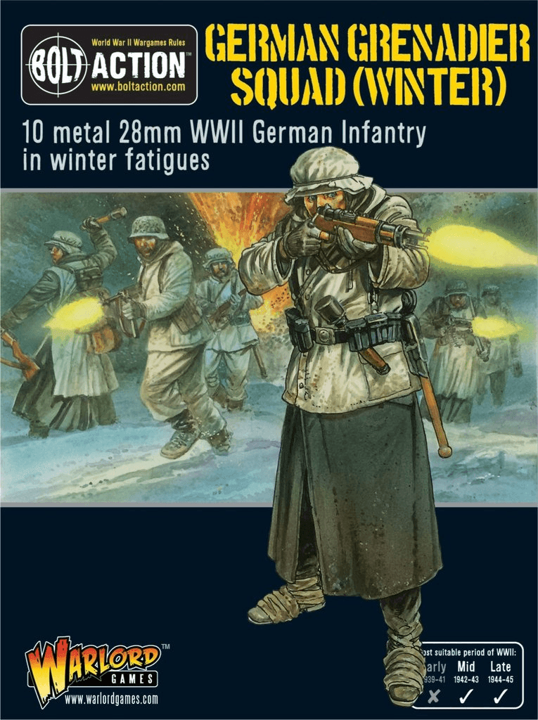 German Grenadiers in Winter Clothing - ZZGames.dk