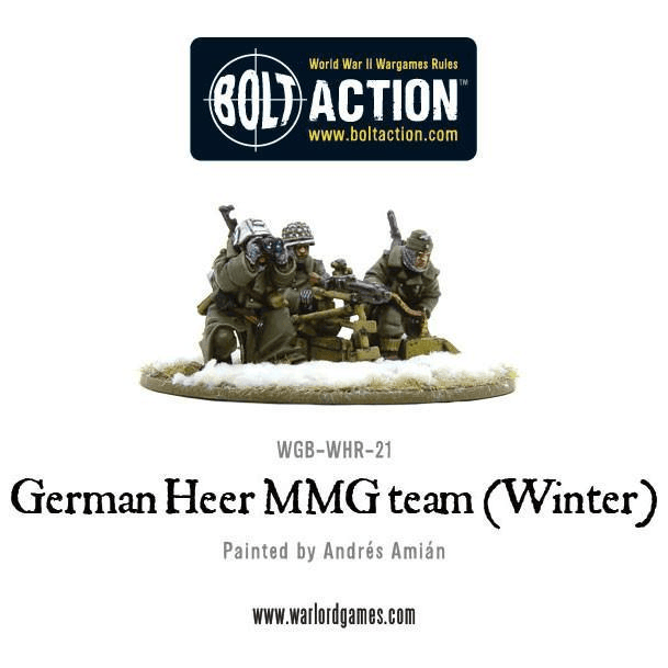 German Heer MMG team (Winter) - ZZGames.dk