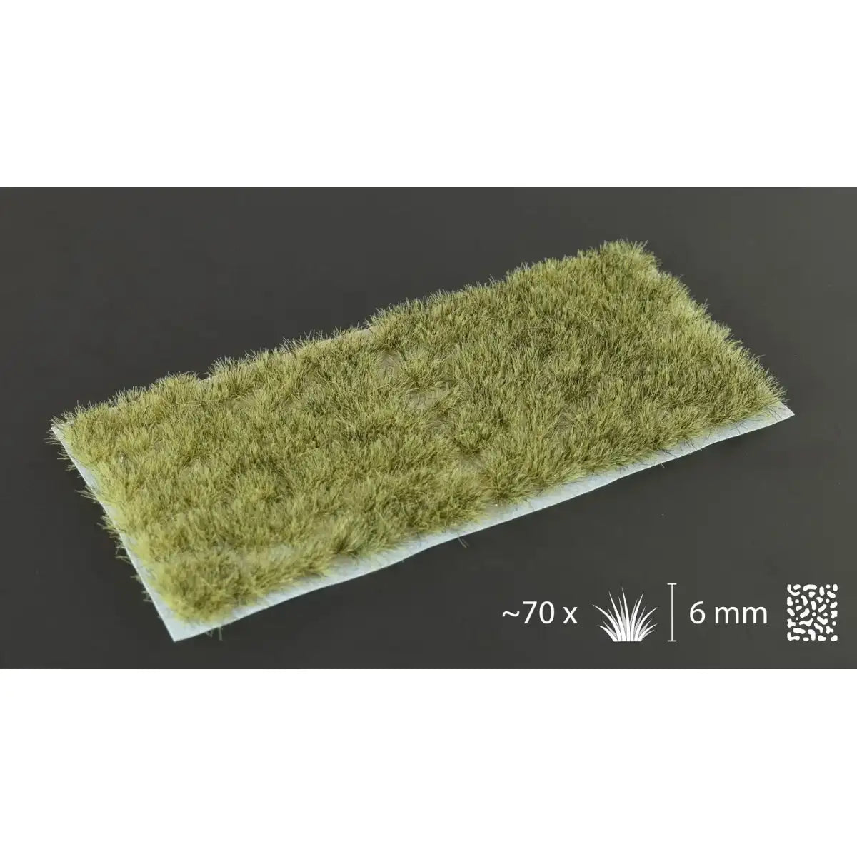 Tufts Light Brown 6mm Wild