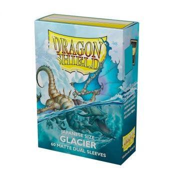 Japanese size Matte Dual Sleeves - Glacier Miniom (60 Sleeves) - ZZGames.dk