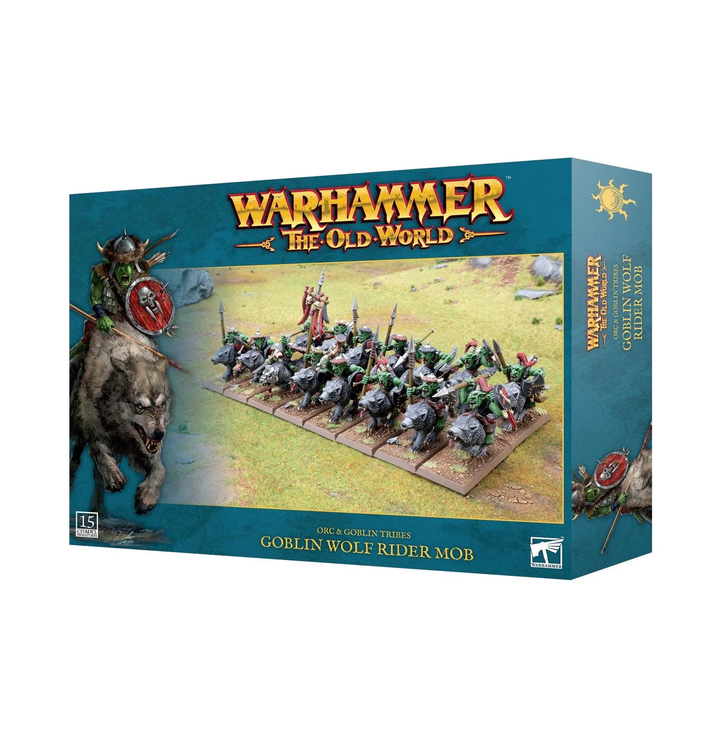 Warhammer: The Old World - Goblin Wolf Rider Mob - ZZGames.dk