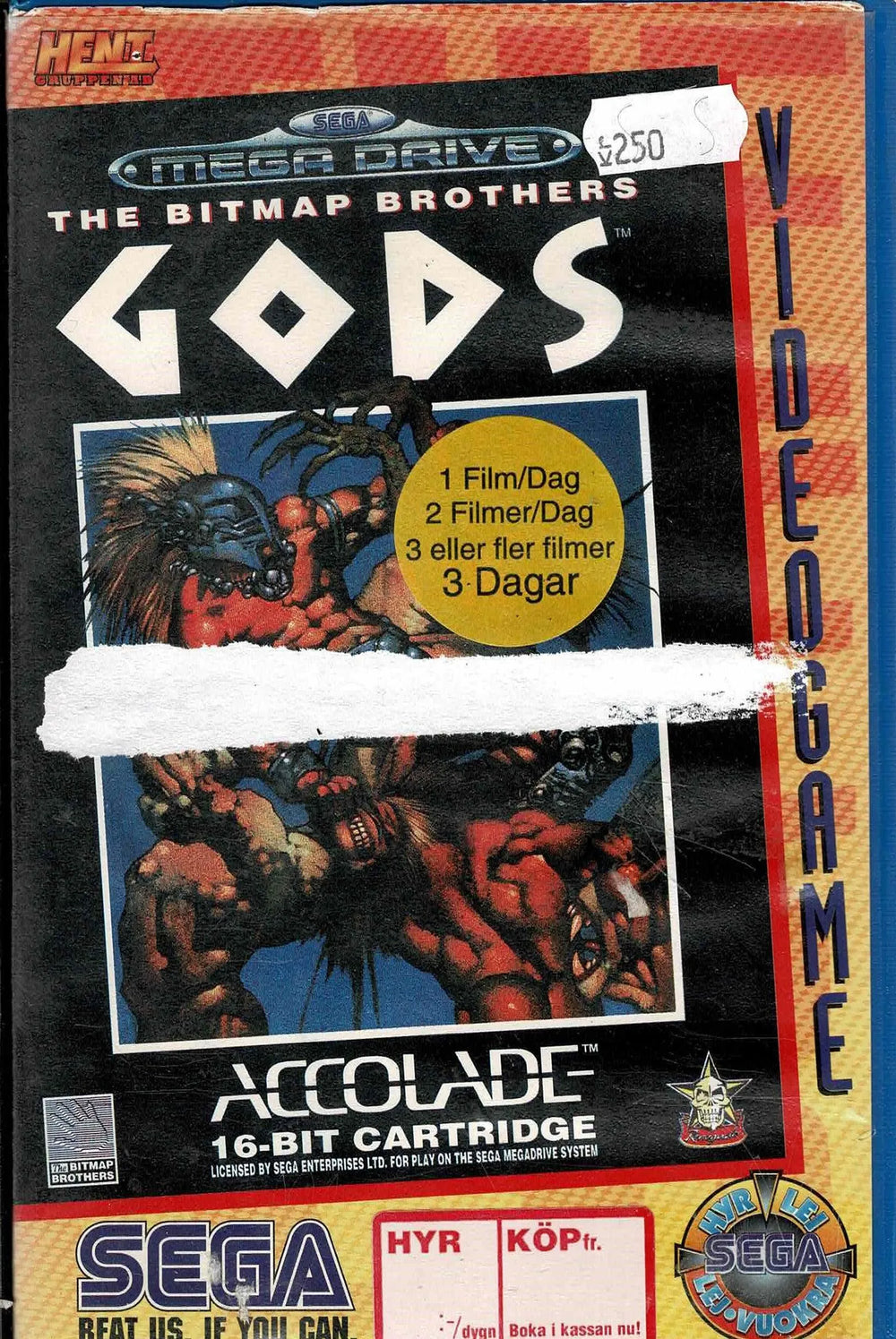 Gods Udlejningsæske (kosmetiske fejl) - ZZGames.dk