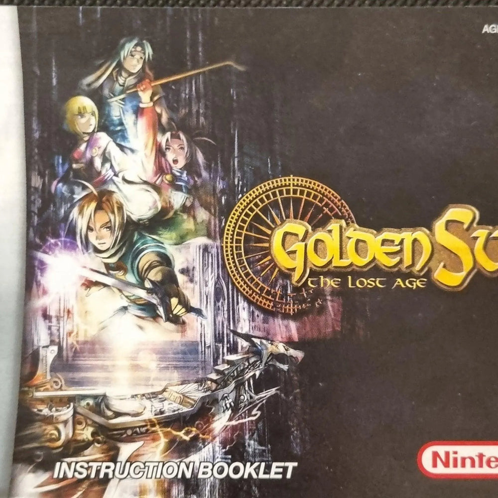 Golden Sun The Lost Age manual (USA) - ZZGames.dk