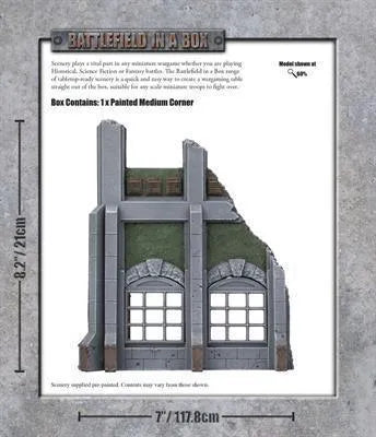 Gothic Industrial: Medium Corner - ZZGames.dk